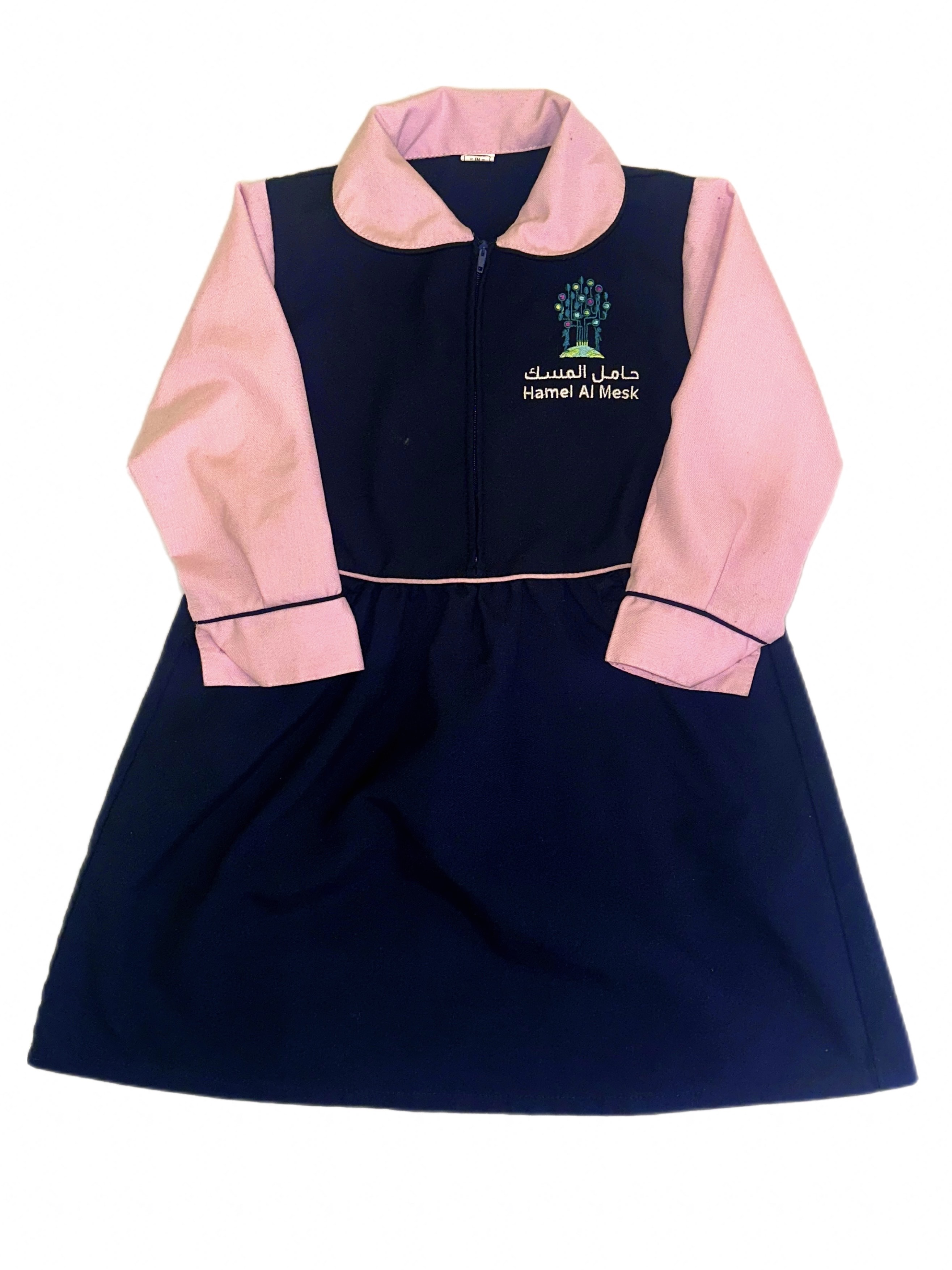 Girls Uniform Dress Long Sleeve